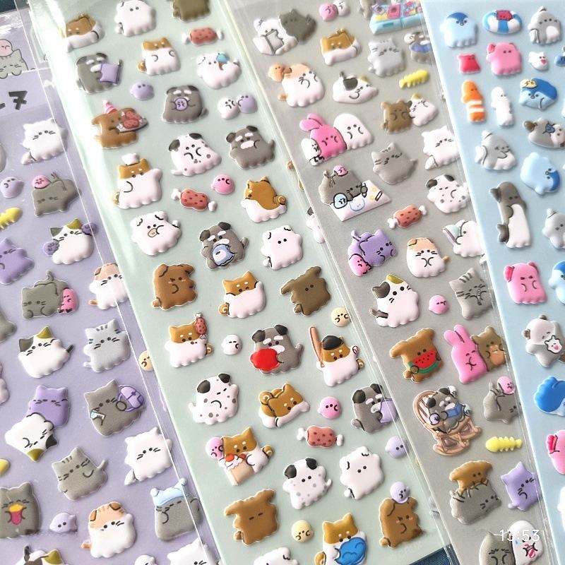 3D Cartoon Toy Stickers