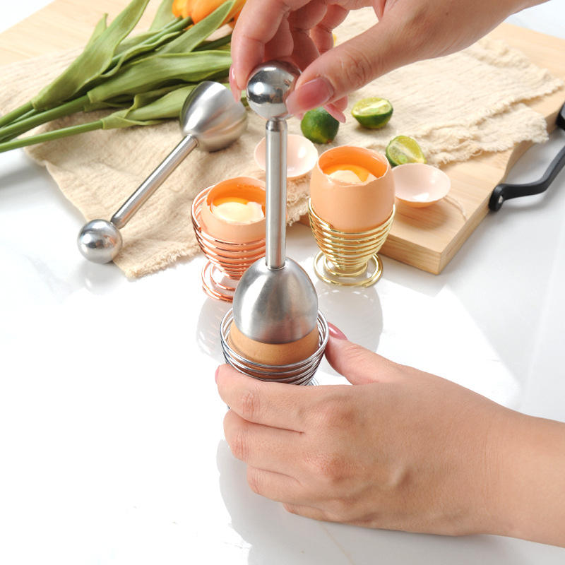 Stainless Steel Egg Shell Crack Tool