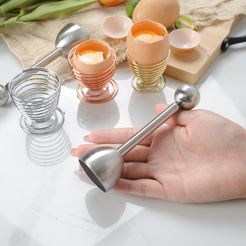 Stainless Steel Egg Shell Crack Tool