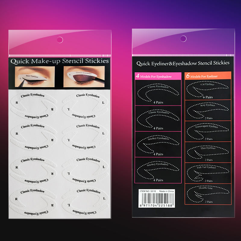 Eyeliner Template Sticker