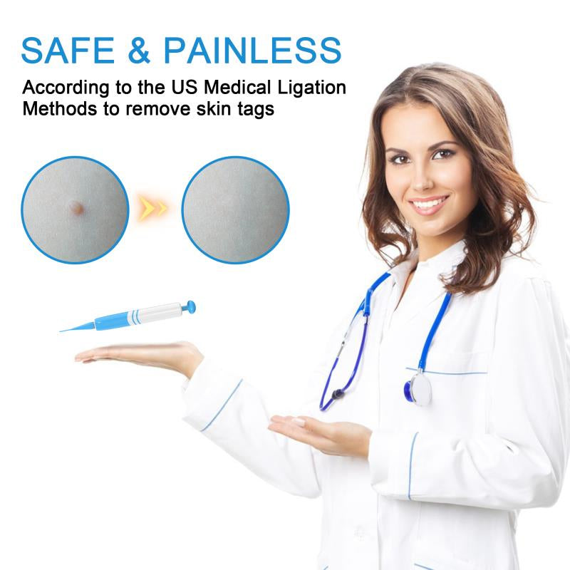 2 In1 Painless Auto Skin Tag Mole Removal Kit