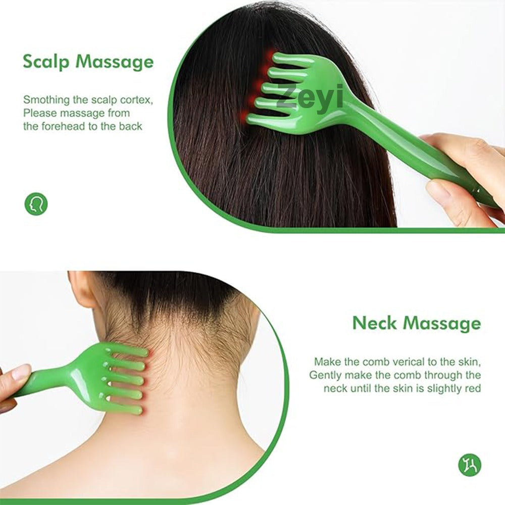 Tension Relief Scalp Comb