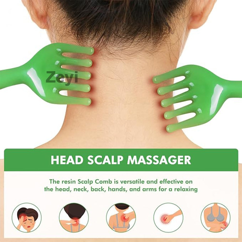 Tension Relief Scalp Comb