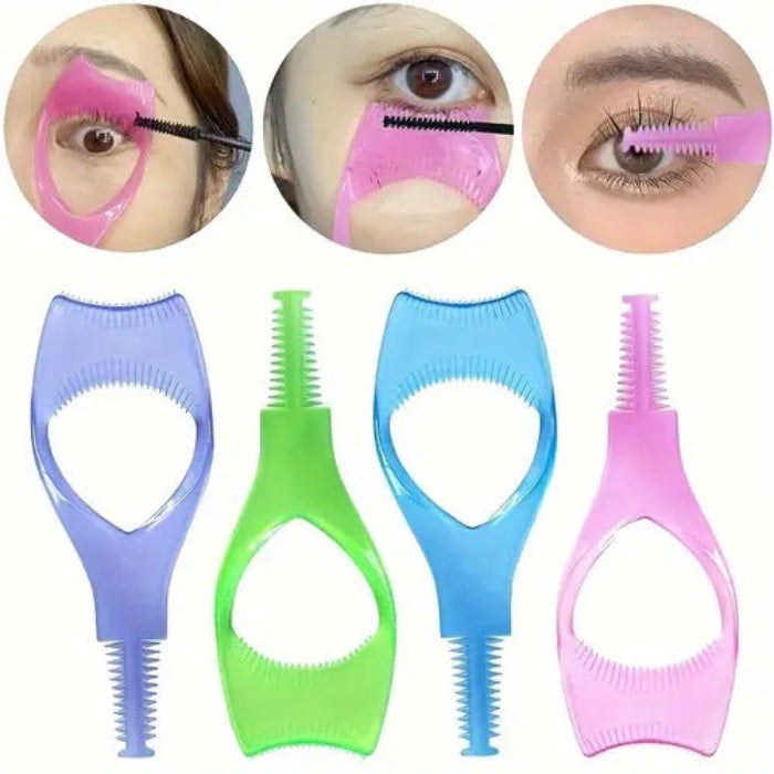 Multifunctional Eyelash Curler & Mascara Guard Tool