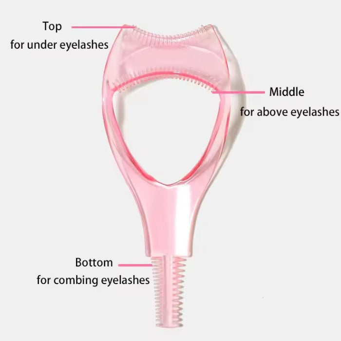 Multifunctional Eyelash Curler & Mascara Guard Tool